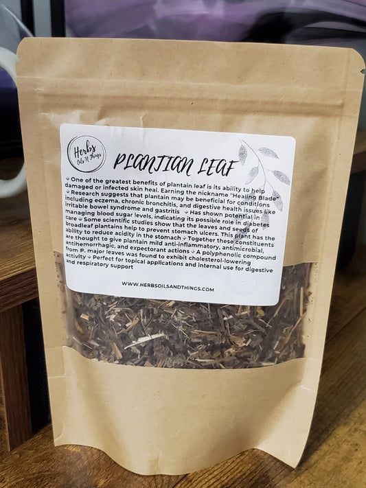 Plantain Leaf 2oz